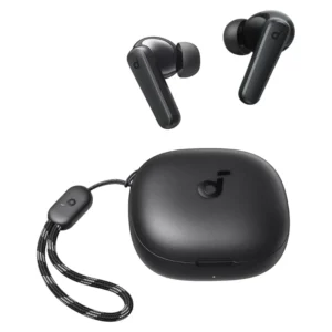 هدفون بلوتوثی انکر مدل SoundCore R50i A3949 بدون قابلیت نویز کنسلینگ، درگاه شارژ USB Type-C، دارای فناوری AI-Enhanced Calls برای کاهش نویز و بهبود مکالمات، مقاوم در برابر رطوبت و عرق